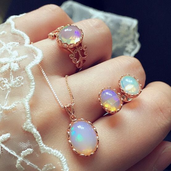 Natural gemstone jewellery collection