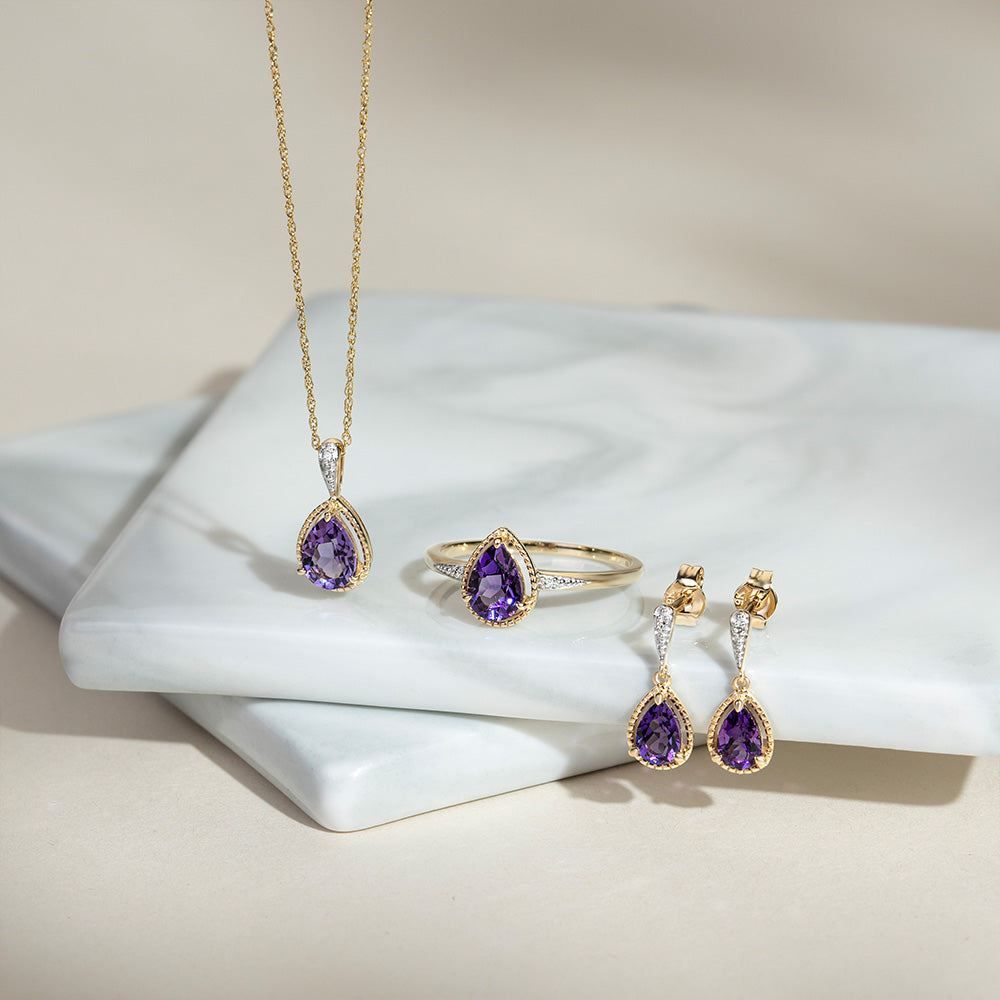 Gemstone jewellery collection